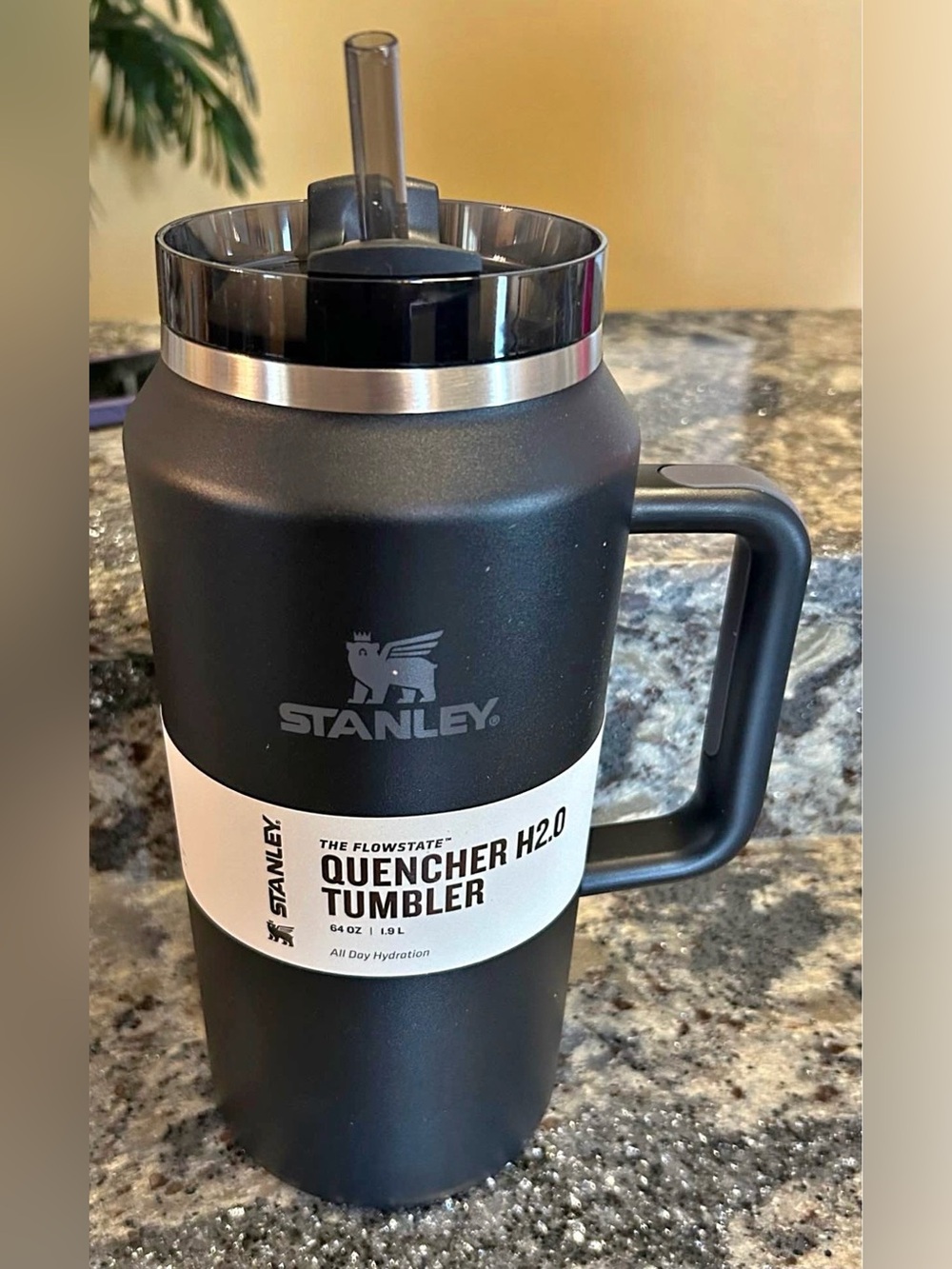 Stanley The Quencher H2.0 FlowState Tumbler 64 OZ BLACK